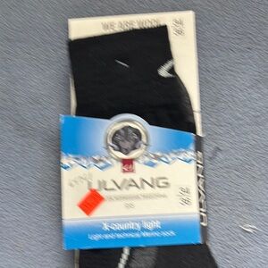 Ulvang Black Wool Socks